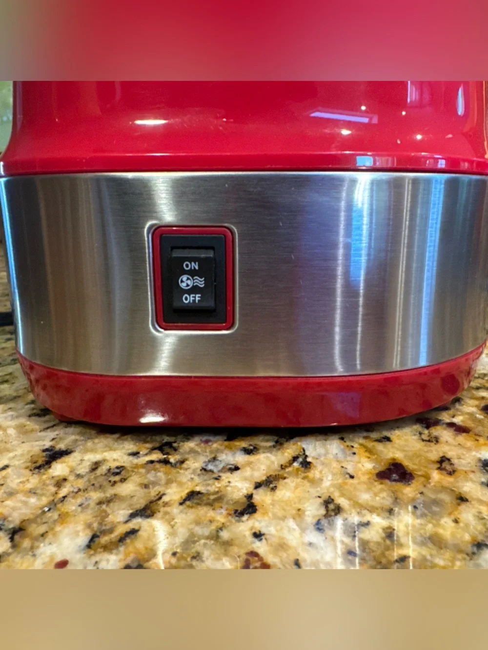 Cuisinart Red and Silver Hot Air Easy Popcorn 🍿 Maker CPM-150 Clean/ Fun